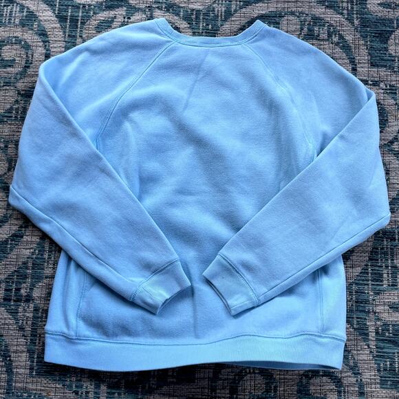 Bundle Izod Golf Classix Embroidered Logo Crewneck Sweatshirt Purple and Blue - Picture 3 of 11